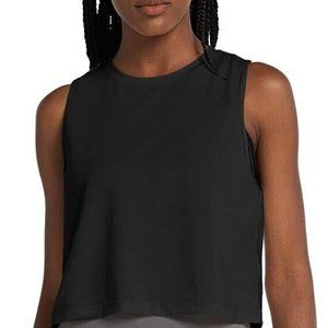 Women's tank top work out crop top athletic muscle size medium